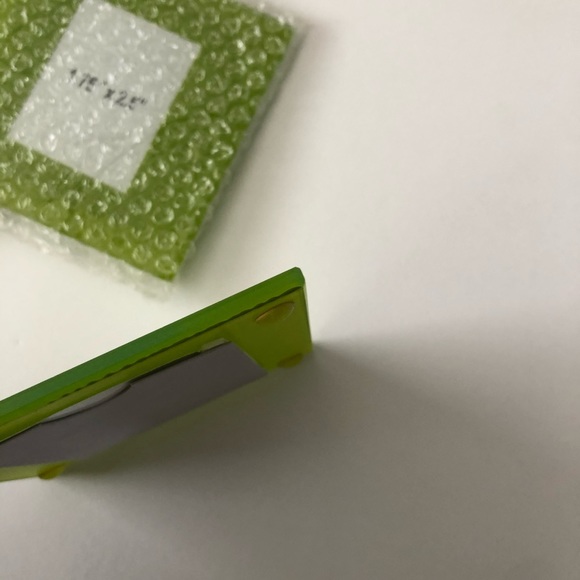 NEW Set of 4 Customizable Coasters Green - Picture 4 of 4